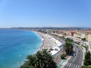 French Riviera, Nice, Mediterranean ocean, France