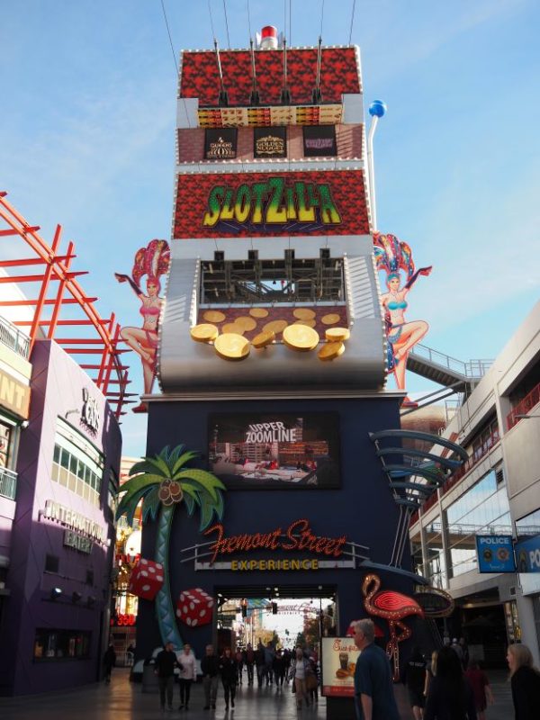 slot machine, Fremont Street, Las Vegas, Nevada