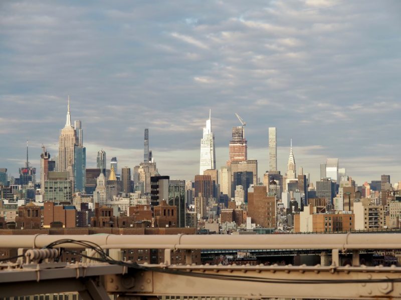 New York, Manhattan, New York City, Brooklyn Bridge, New York Christmas