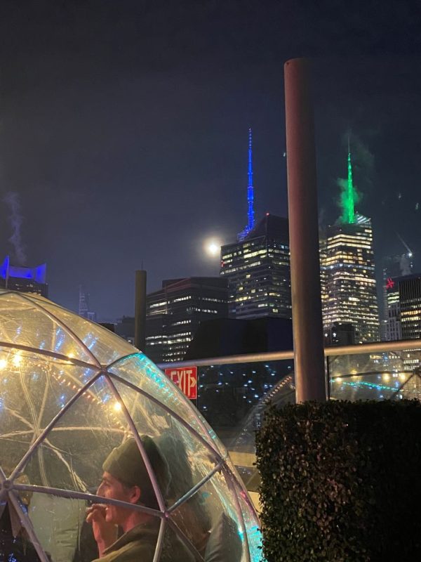 Christmas in New York, Rooftop bars New York City, urban igloos